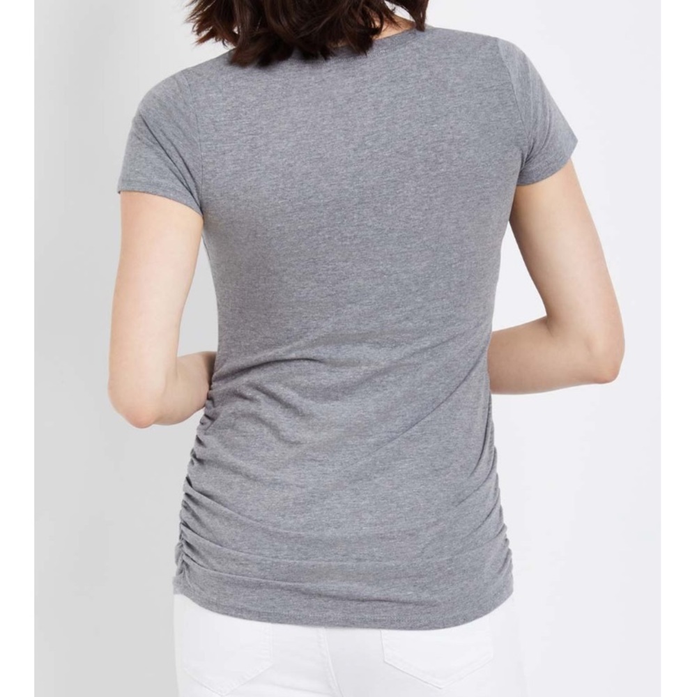 Motherhood Maternity - Gray 'Adding a Little More Love to Our Family' M… - Picture 2 of 5